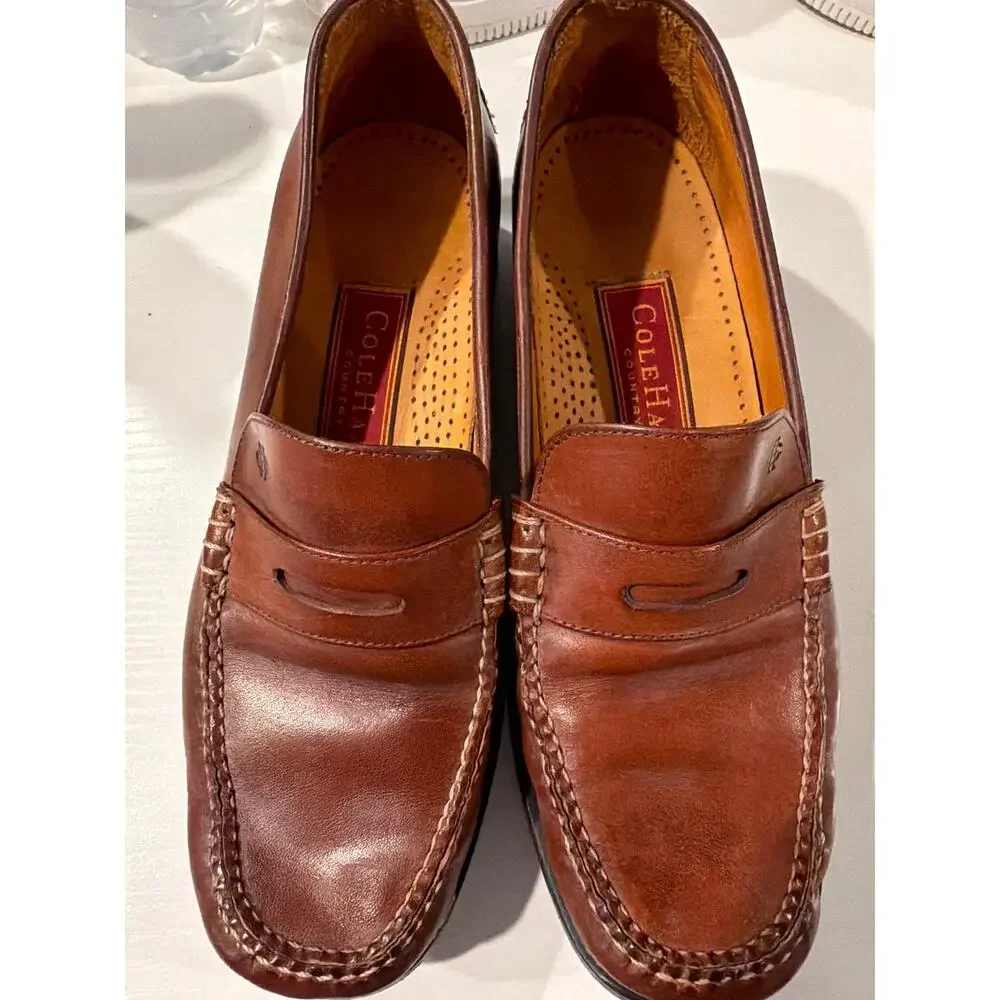 Men Cole Haan Penny Loafers SZ 5.5